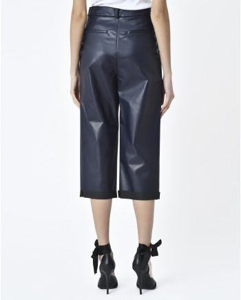 Pantalon en simili cuir Space Simona Corsellini 