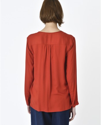 Blouse manches longues  Pomandere 