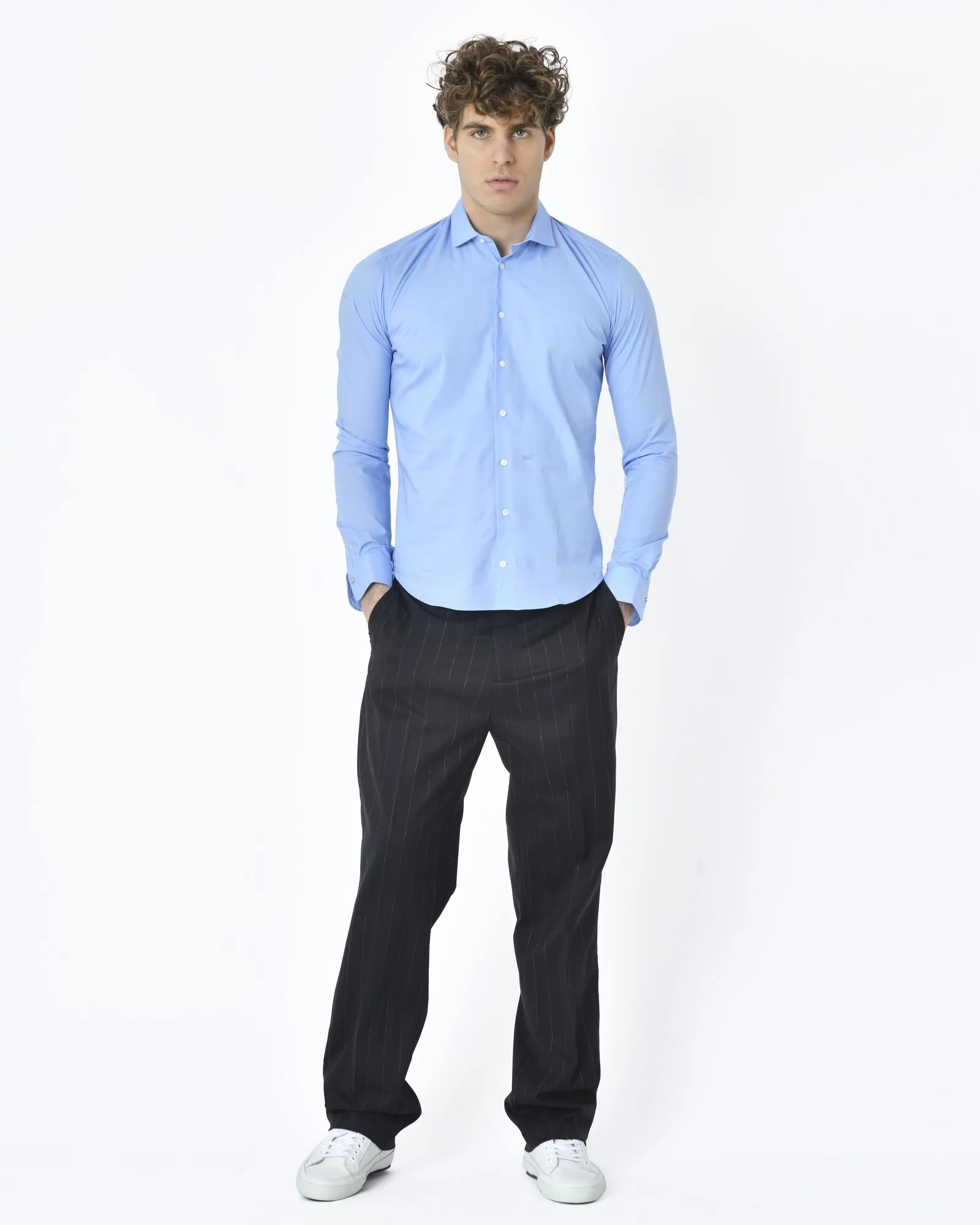 Chemise en coton Blue Industry 