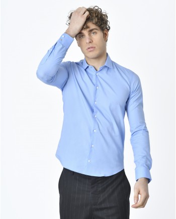 Chemise en coton Blue Industry 