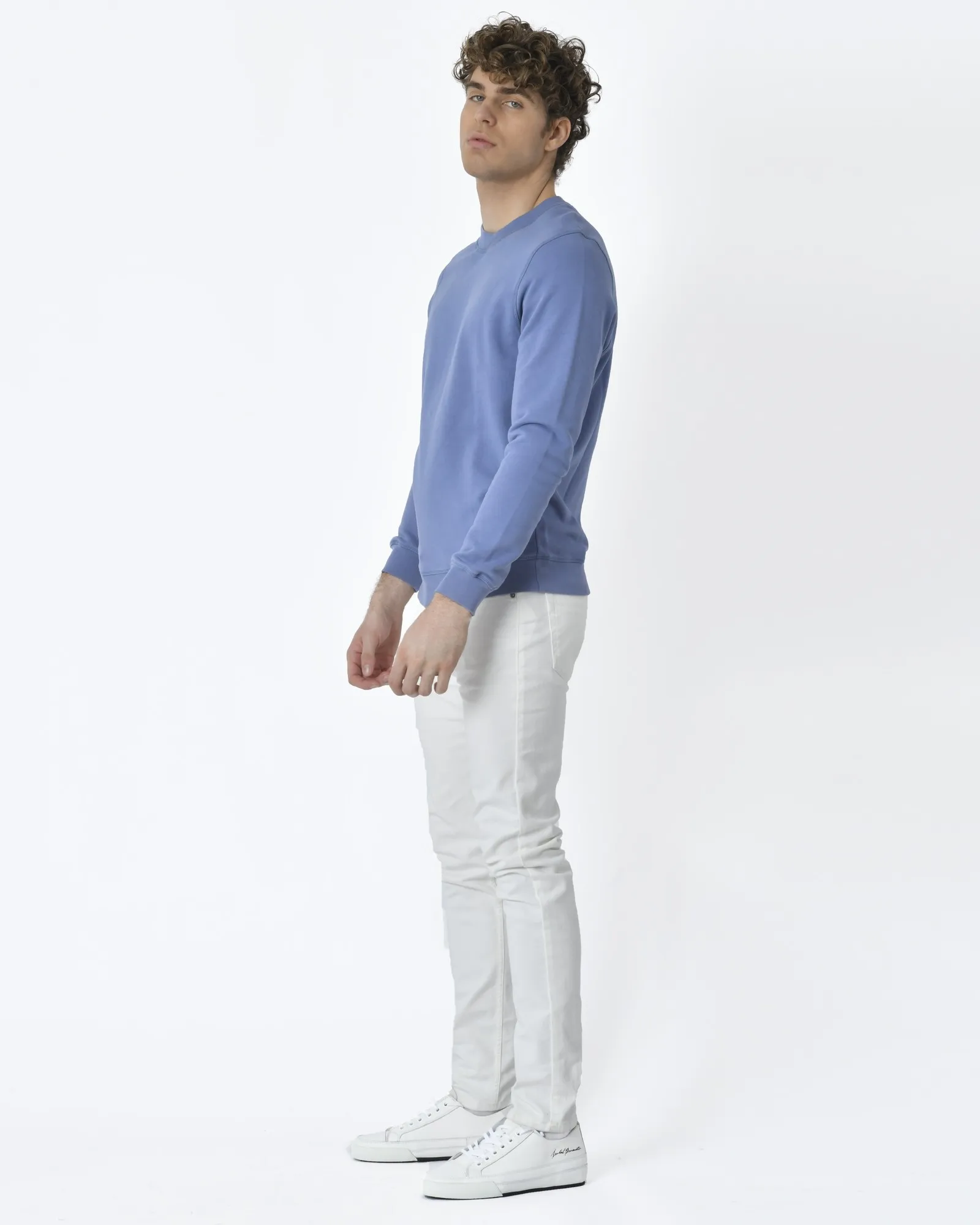 Pantalon denim blanc Eleventy 