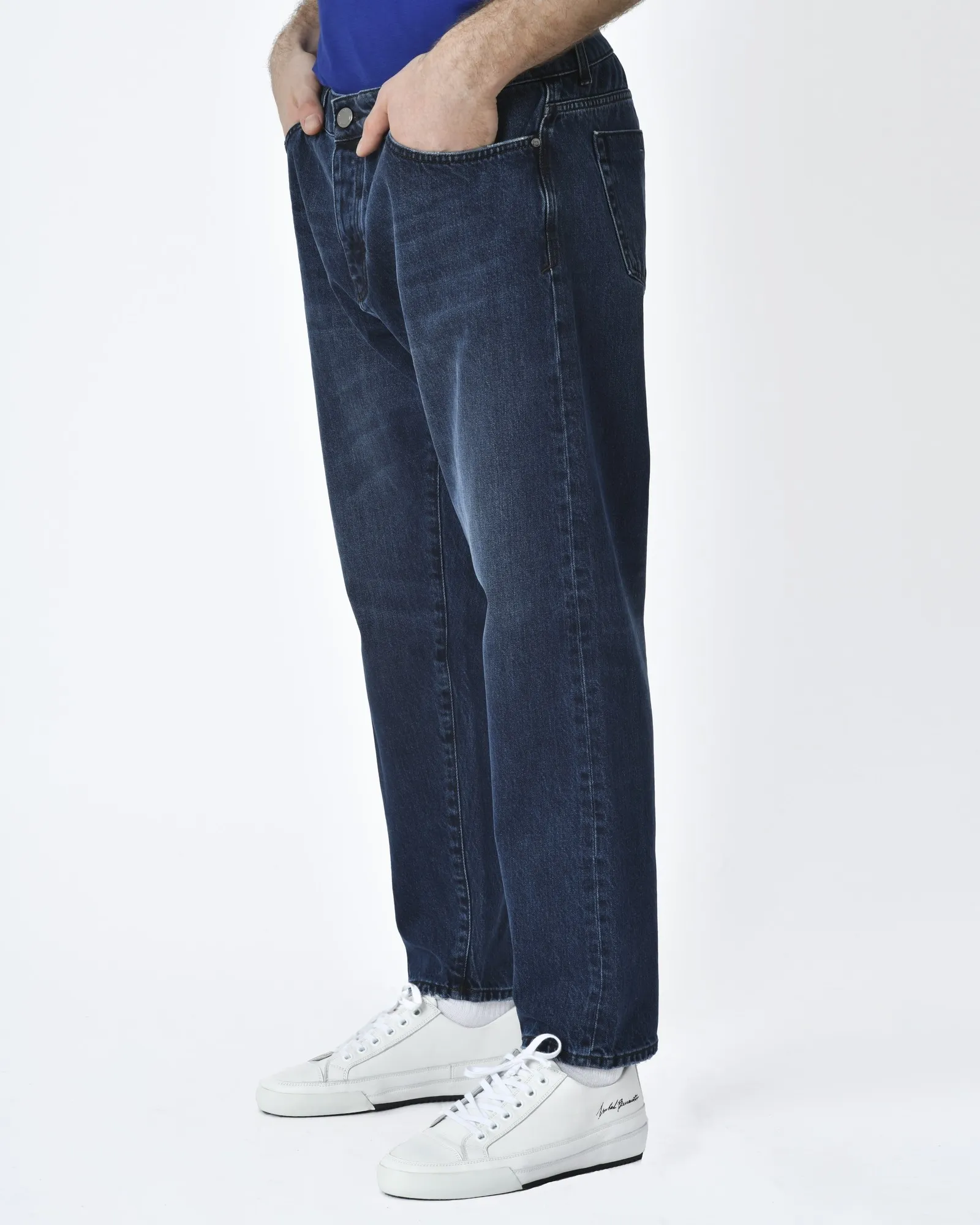 Pantalon denim bleu foncé Michael Coal 