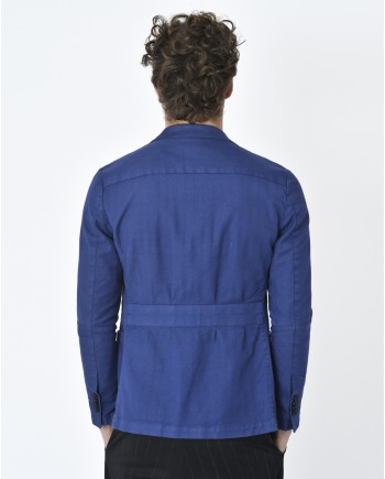 Veste en coton bleu Ly Adams 