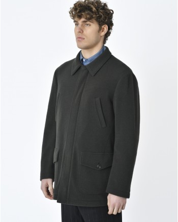 Manteau caban vert Pal Zileri 