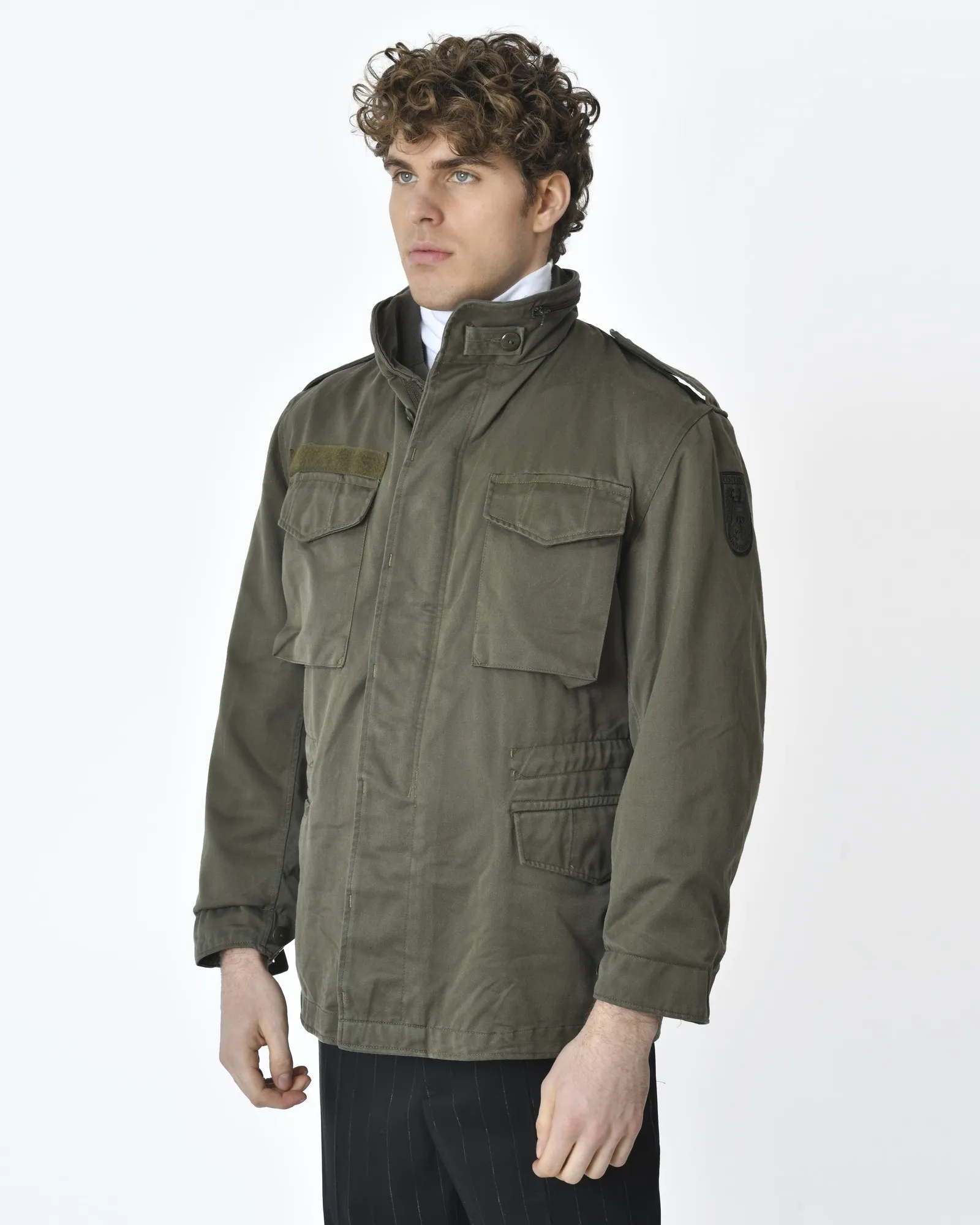 Blouson vert militaire Heereseigentum 