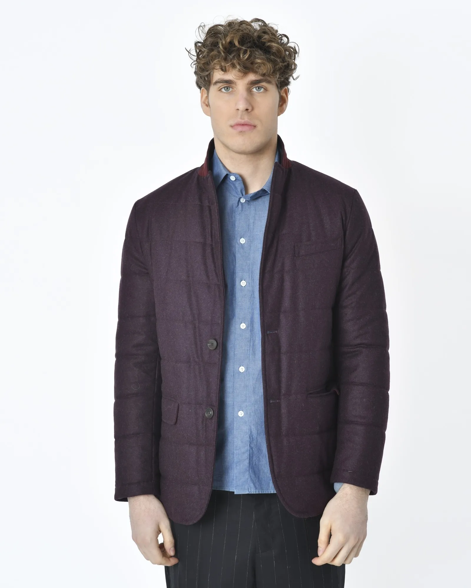 Veste caban bordeaux Casheart 