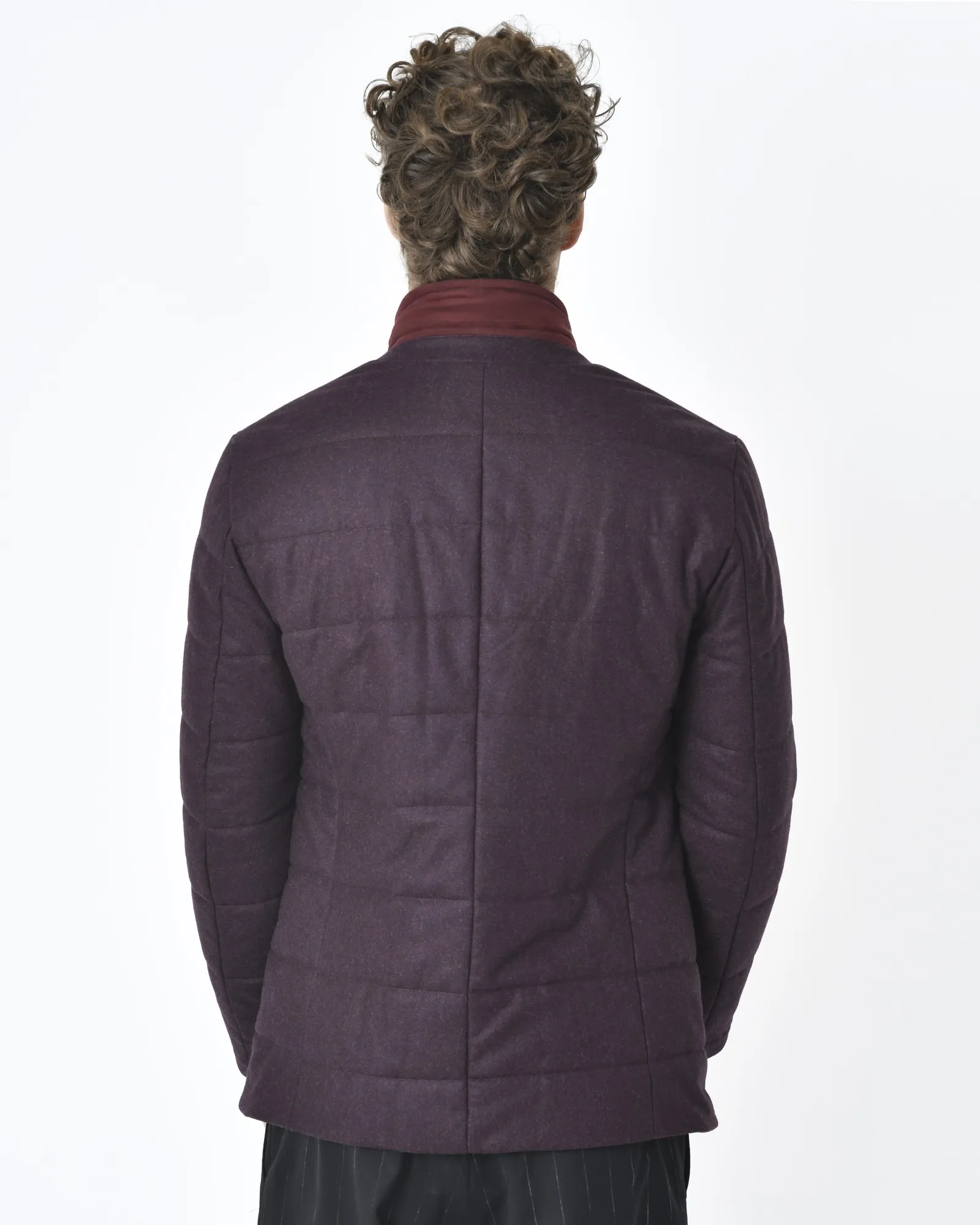 Veste caban bordeaux Casheart 