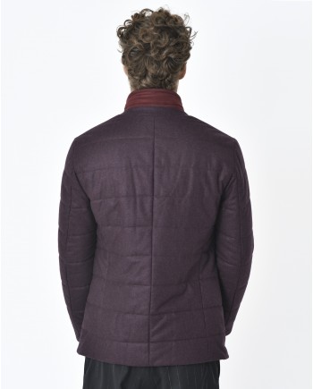 Veste caban bordeaux Casheart 