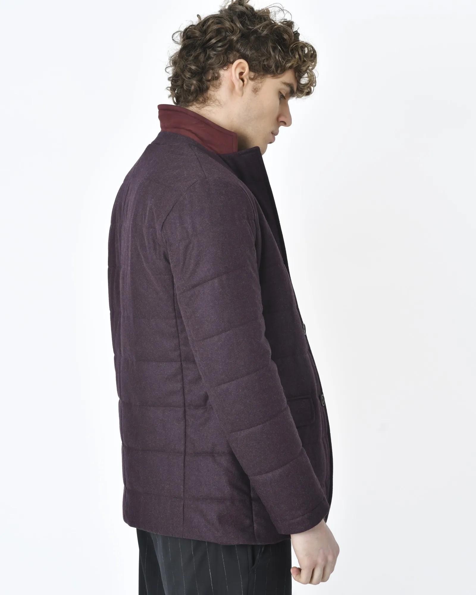 Veste caban bordeaux Casheart 