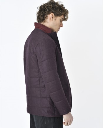 Veste caban bordeaux Casheart 