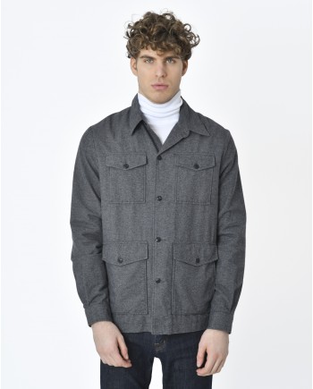 Surchemise gris anthracite Zip Code 