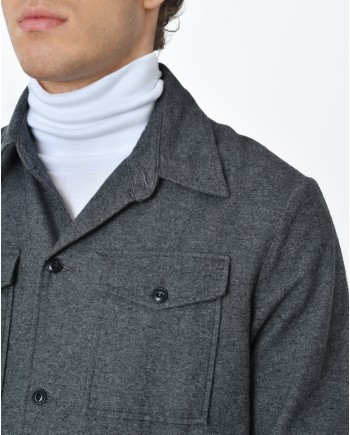 Surchemise gris anthracite Zip Code 