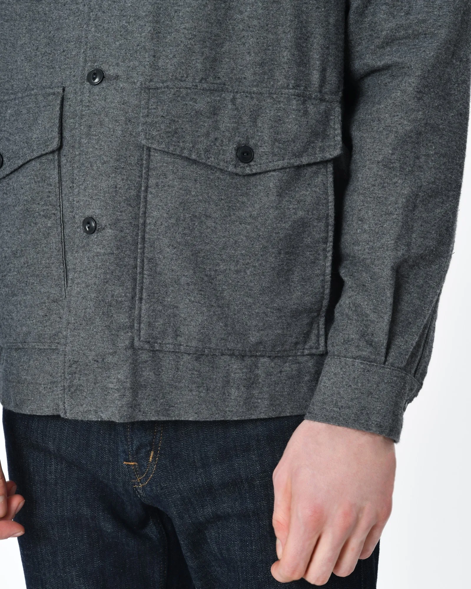 Surchemise gris anthracite Zip Code 