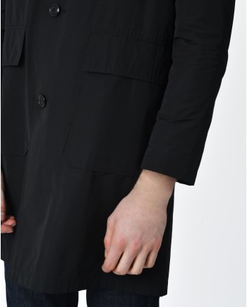 Manteau imperméable noir Palto 