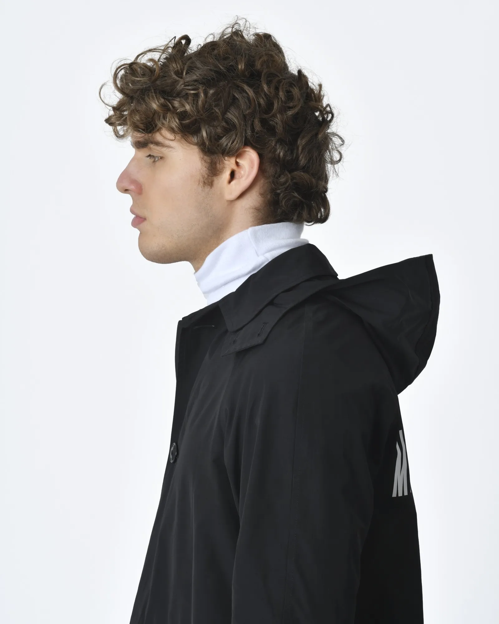 Manteau imperméable noir Palto 