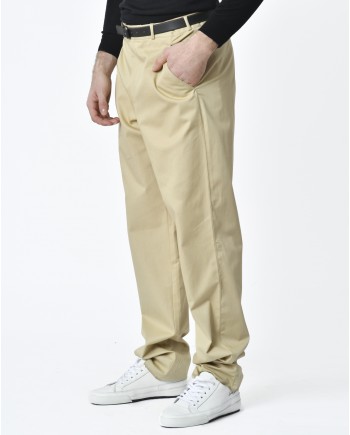 Pantalon beige Melinda Gloss 