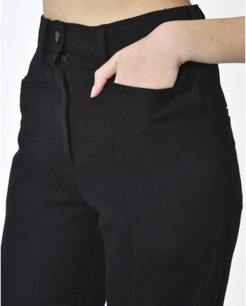 Pantalon noir Isabel Benenato 