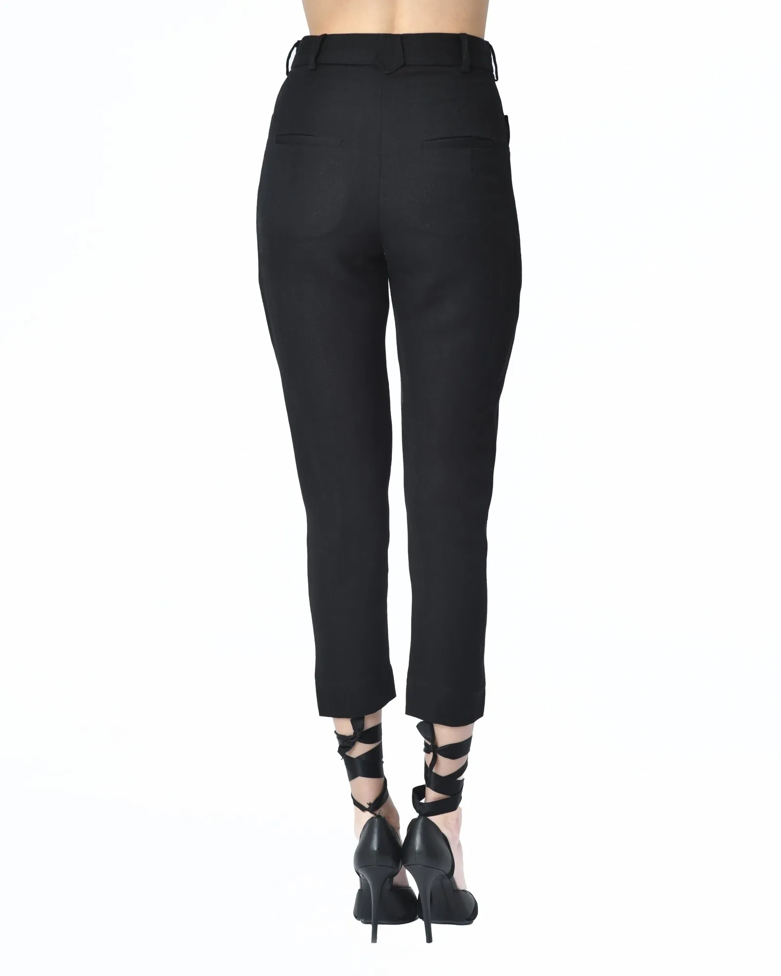 Pantalon noir Isabel Benenato 