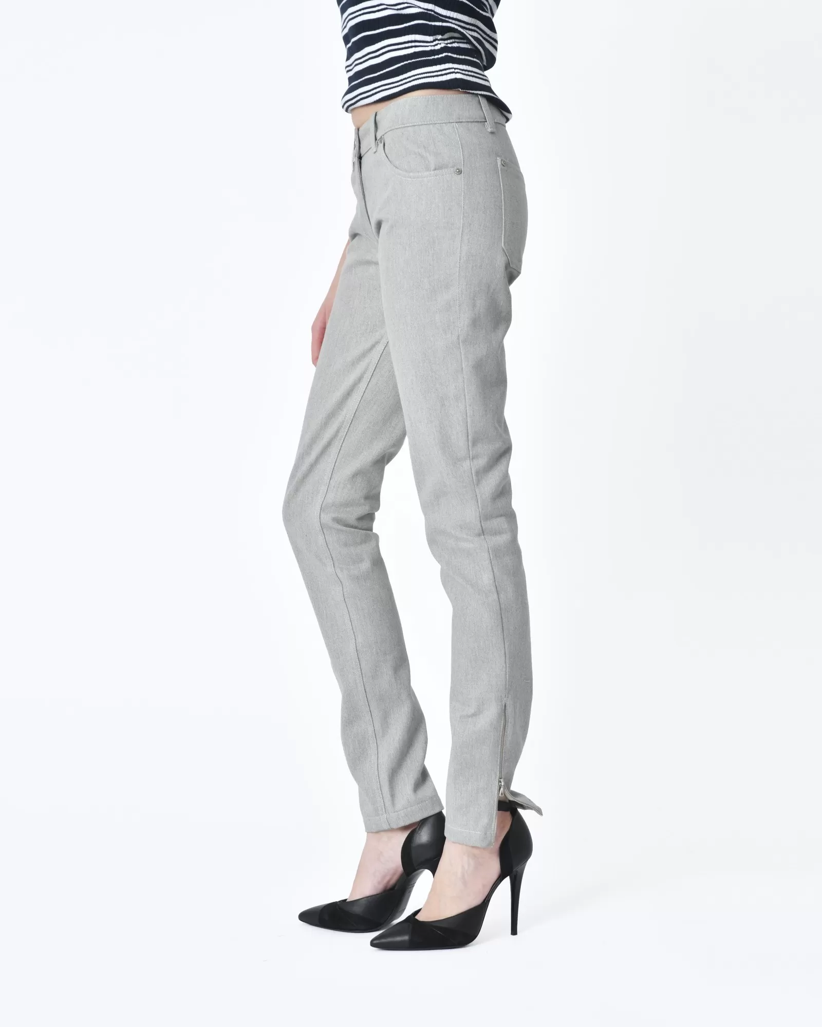 Jean denim gris Balenciaga 