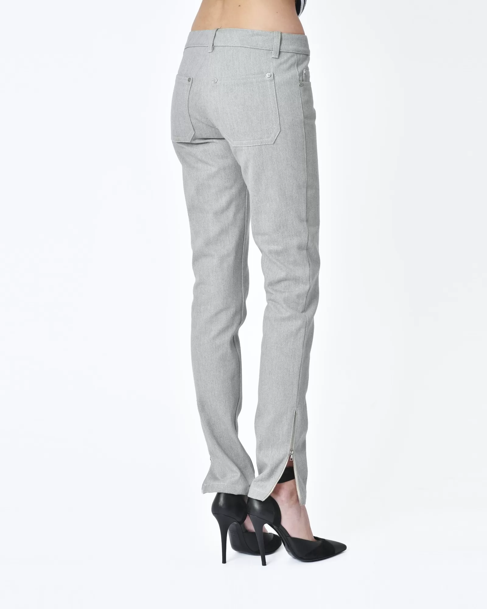 Jean denim gris Balenciaga 