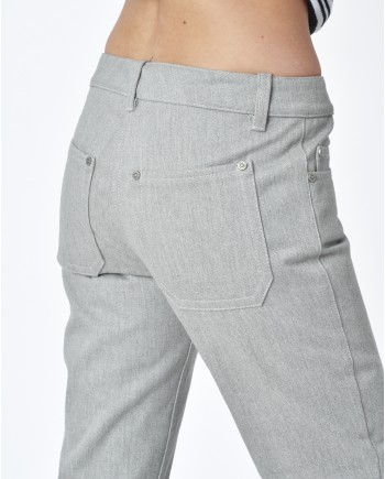 Jean denim gris Balenciaga 