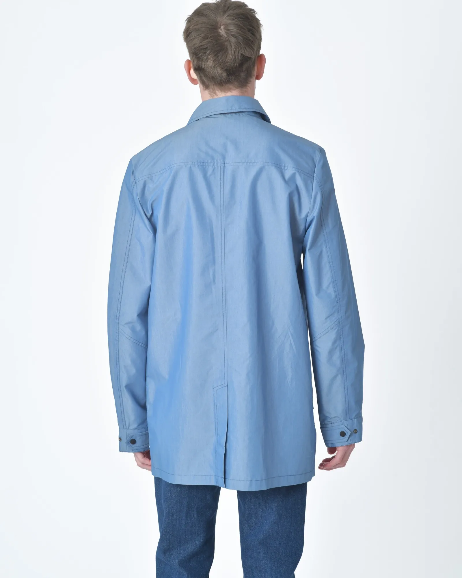 Manteau imperméable bleu Scotch & Soda 