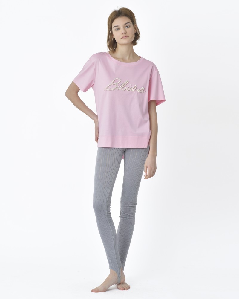 T-shirt rose "Bliss" Edward Achour 