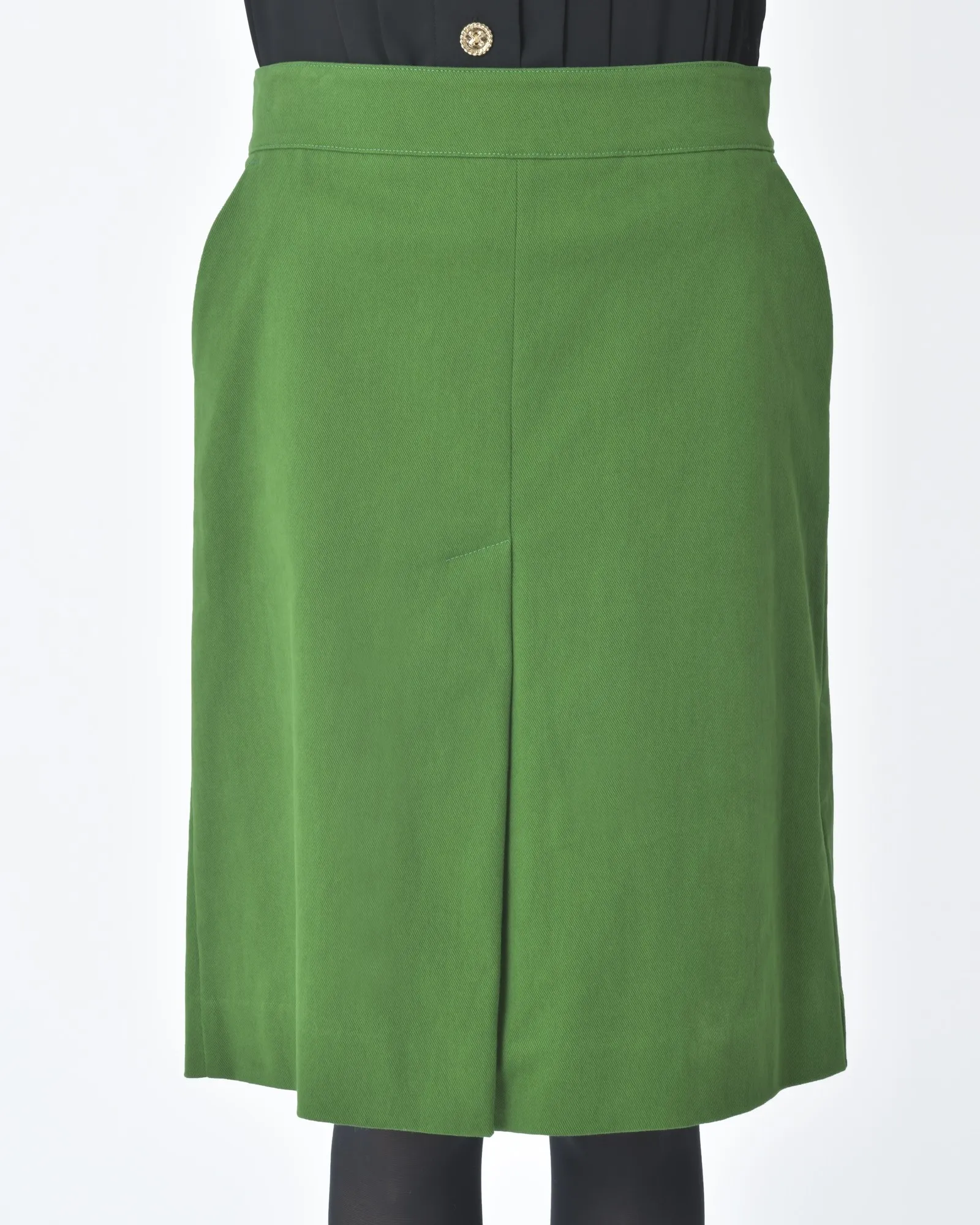 Jupe d'ensemble tailleur vert bouteille P.A.R.O.S.H 