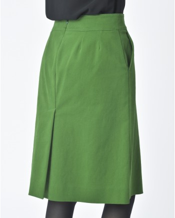 Jupe d'ensemble tailleur vert bouteille P.A.R.O.S.H 