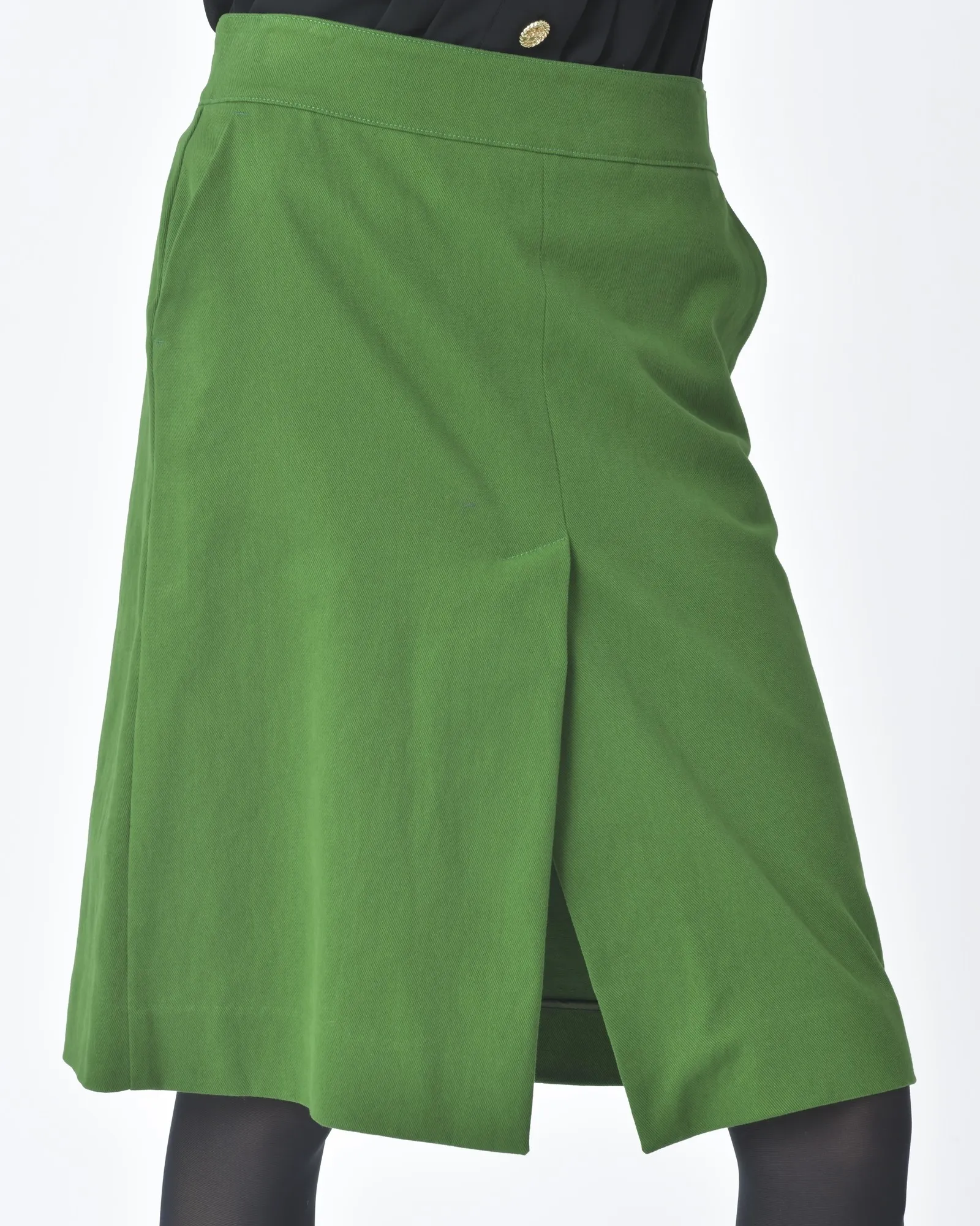 Jupe d'ensemble tailleur vert bouteille P.A.R.O.S.H 