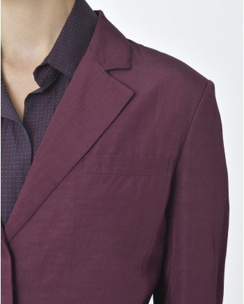 Veste blazer prune clair Hache 