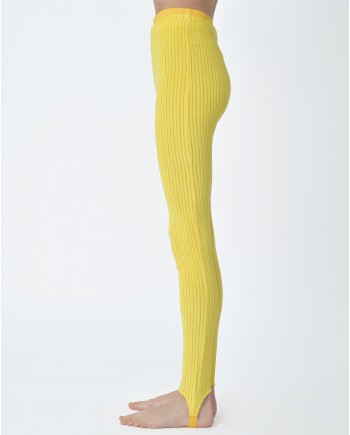 Legging jaune Carven 