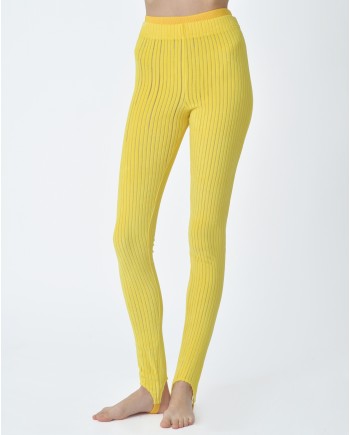 Legging jaune Carven 