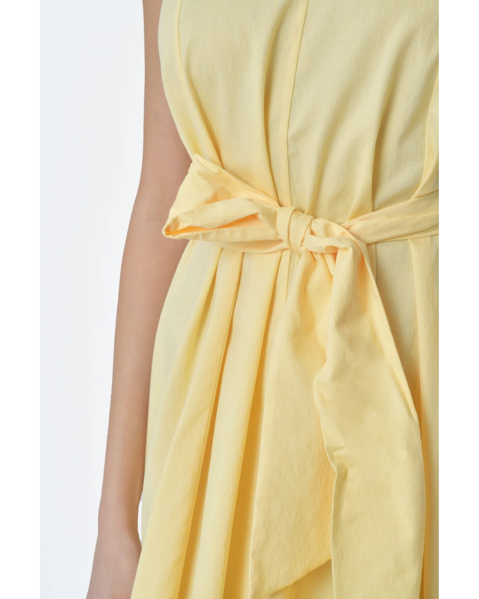 Robe bretelles jaune Forte Forte 