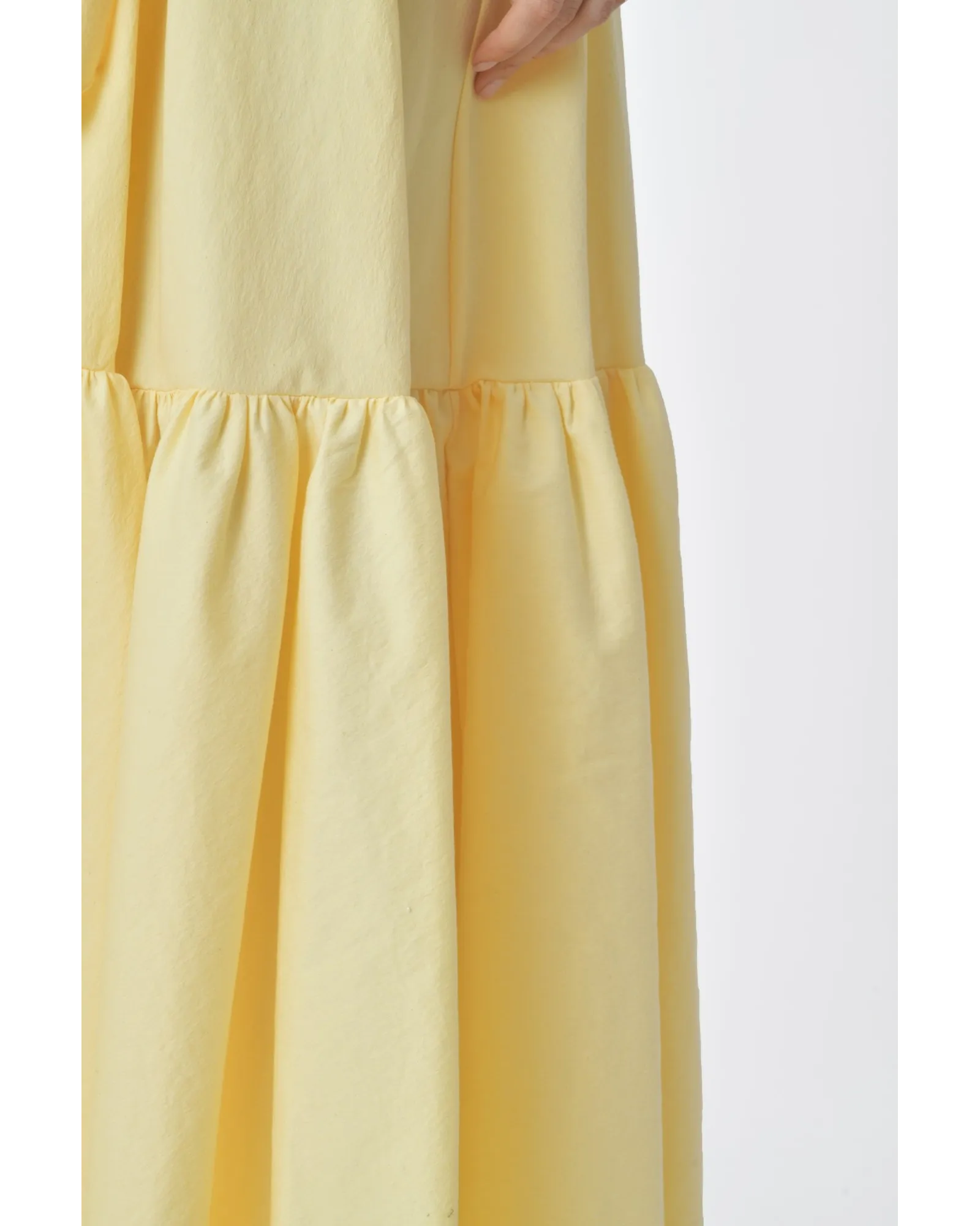 Robe bretelles jaune Forte Forte 