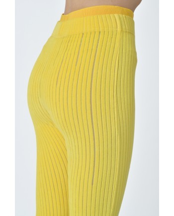 Legging jaune Carven 