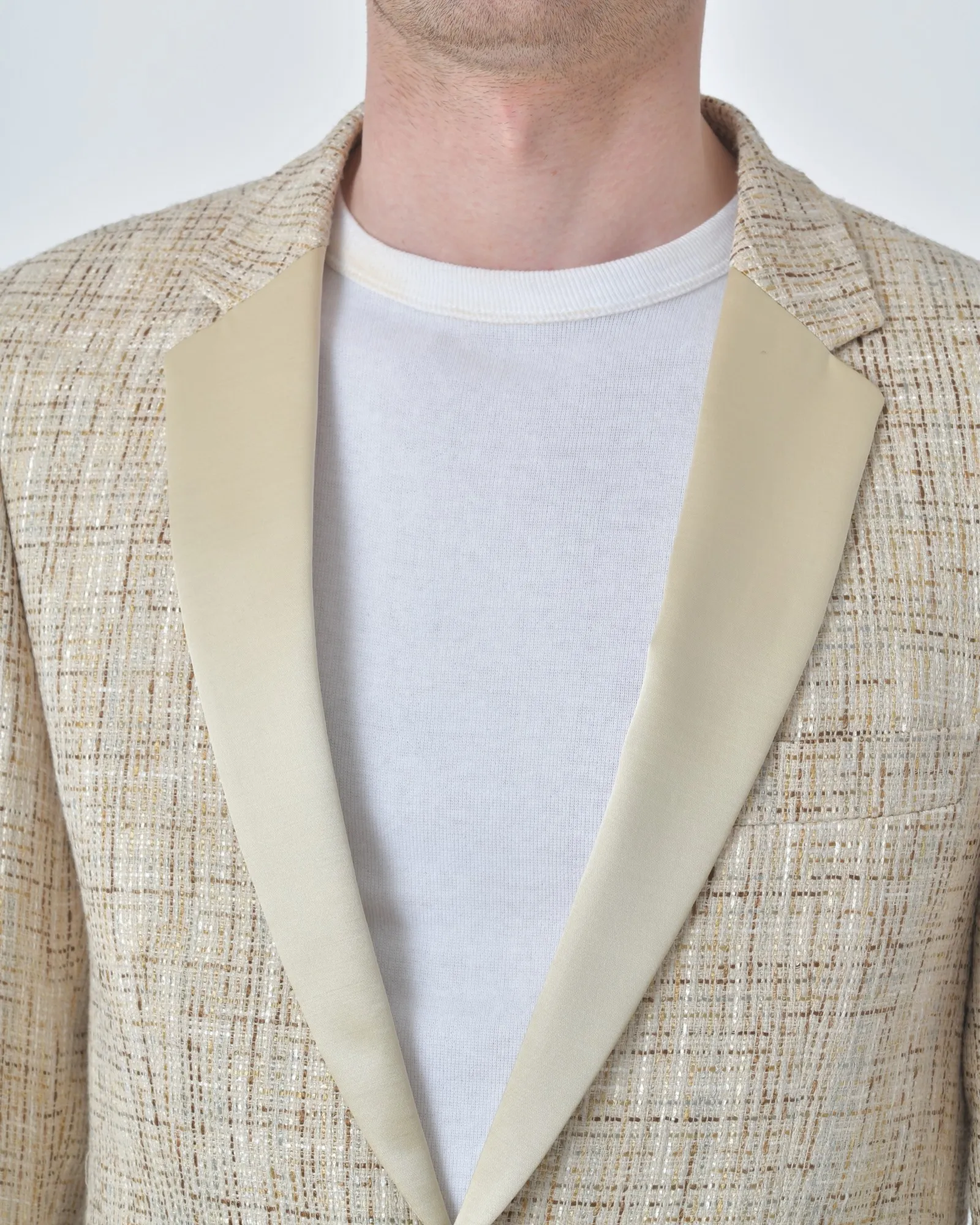 Veste d'ensemble tissé beige Lords & Fools 