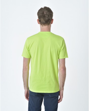 T-shirt jaune fluo Woolgroup 