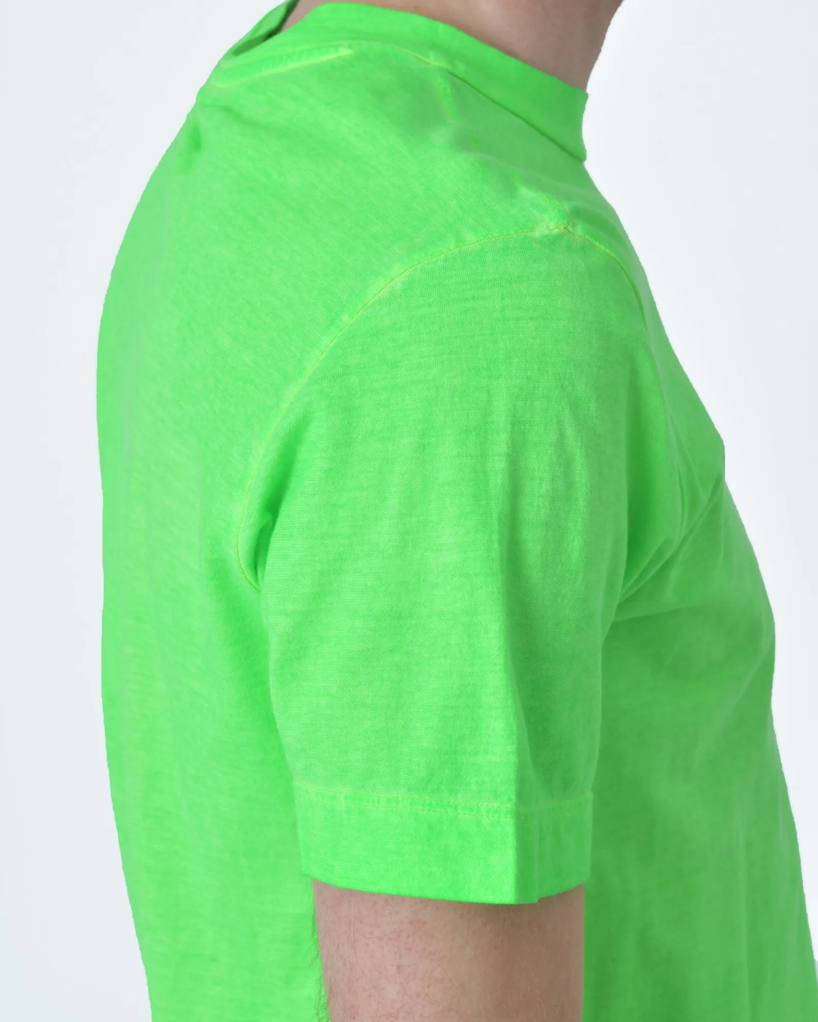 T-shirt vert fluo Woolgroup 