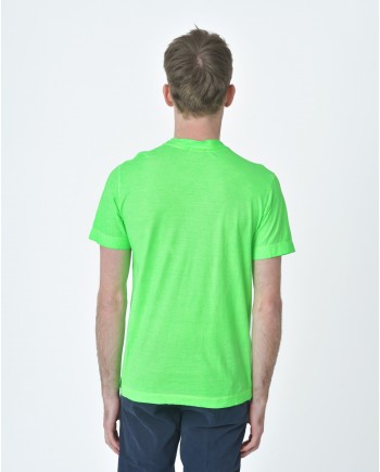 T-shirt vert fluo Woolgroup 