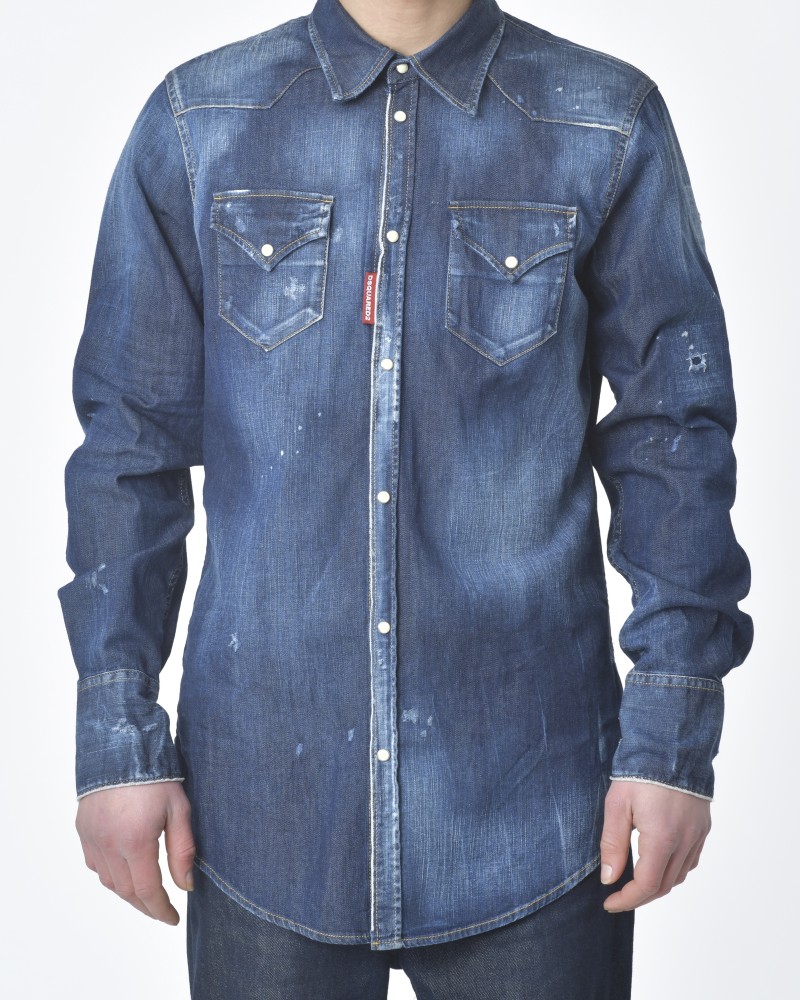 Chemise en jean Dsquared2 