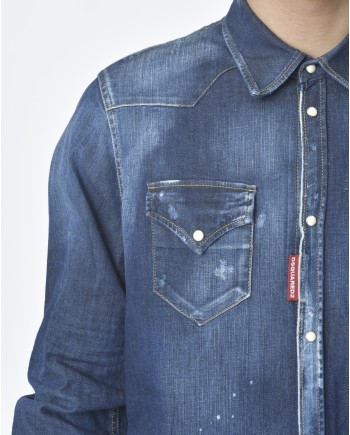 Chemise en jean Dsquared2 