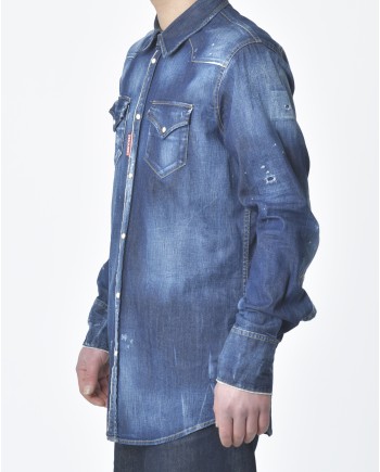 Chemise en jean Dsquared2 