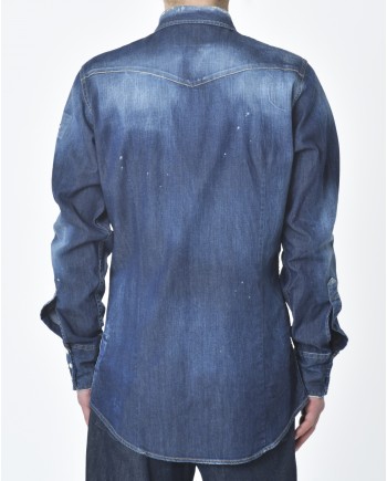 Chemise en jean Dsquared2 