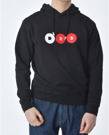 Sweat capuche noir Dsquared2 