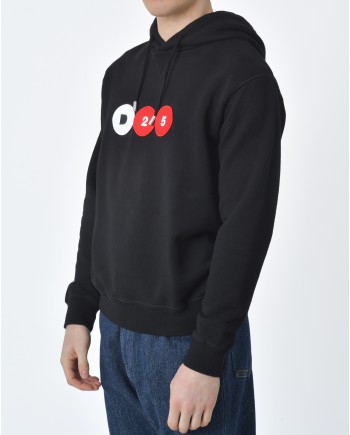 Sweat capuche noir Dsquared2 