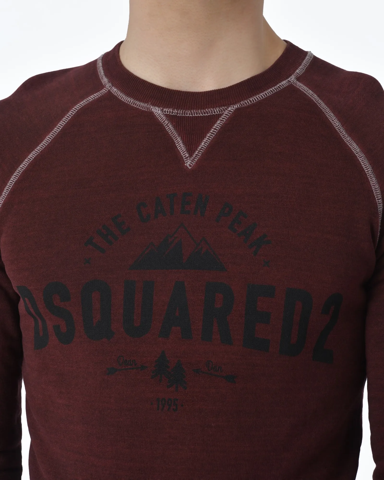 Sweat bordeaux Dsquared2 