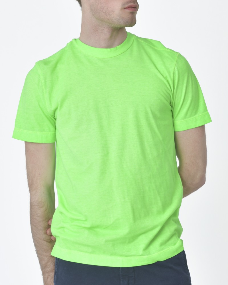 T-shirt vert fluo Woolgroup 