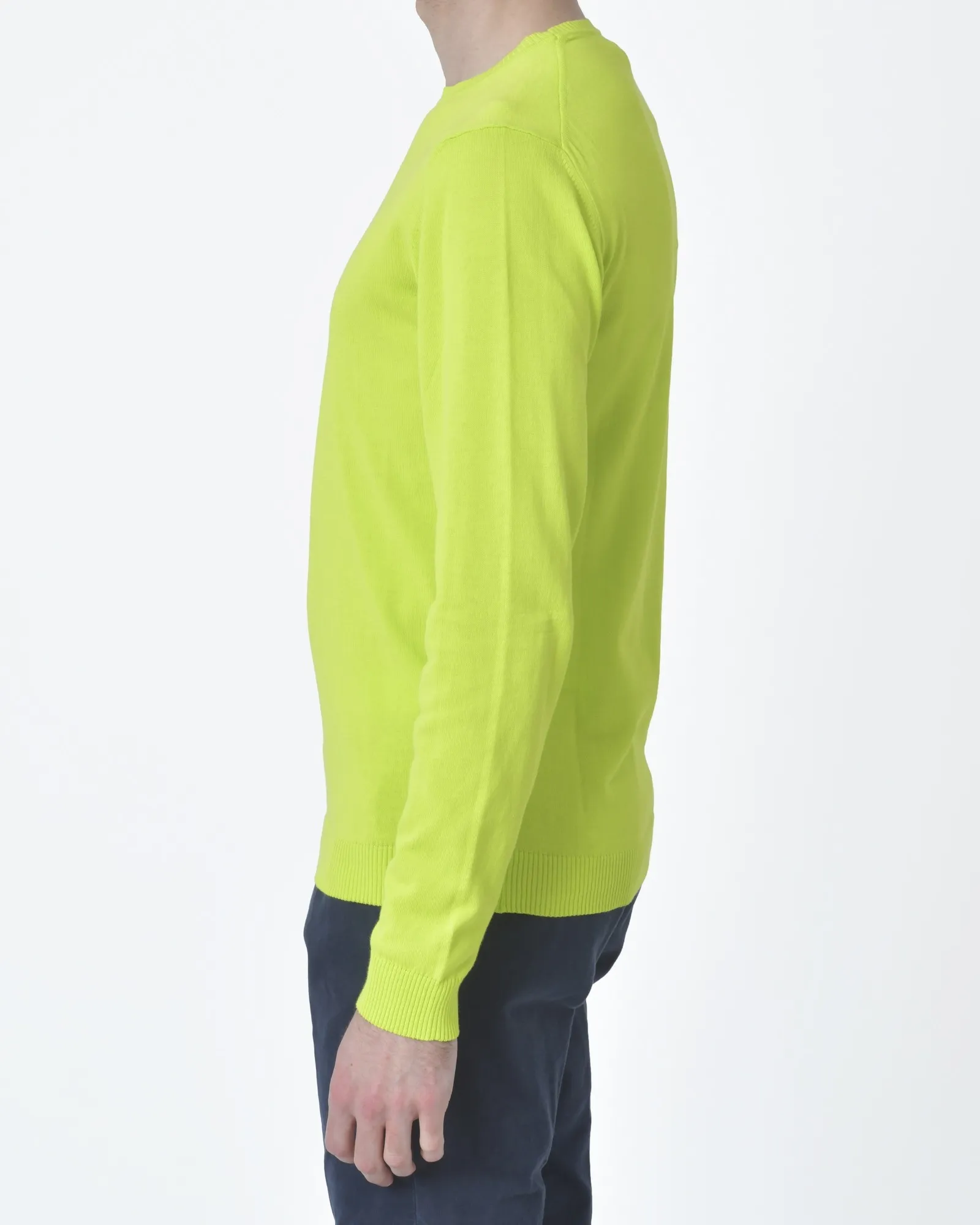 Pull maille jaune fluo  Woolgroup 