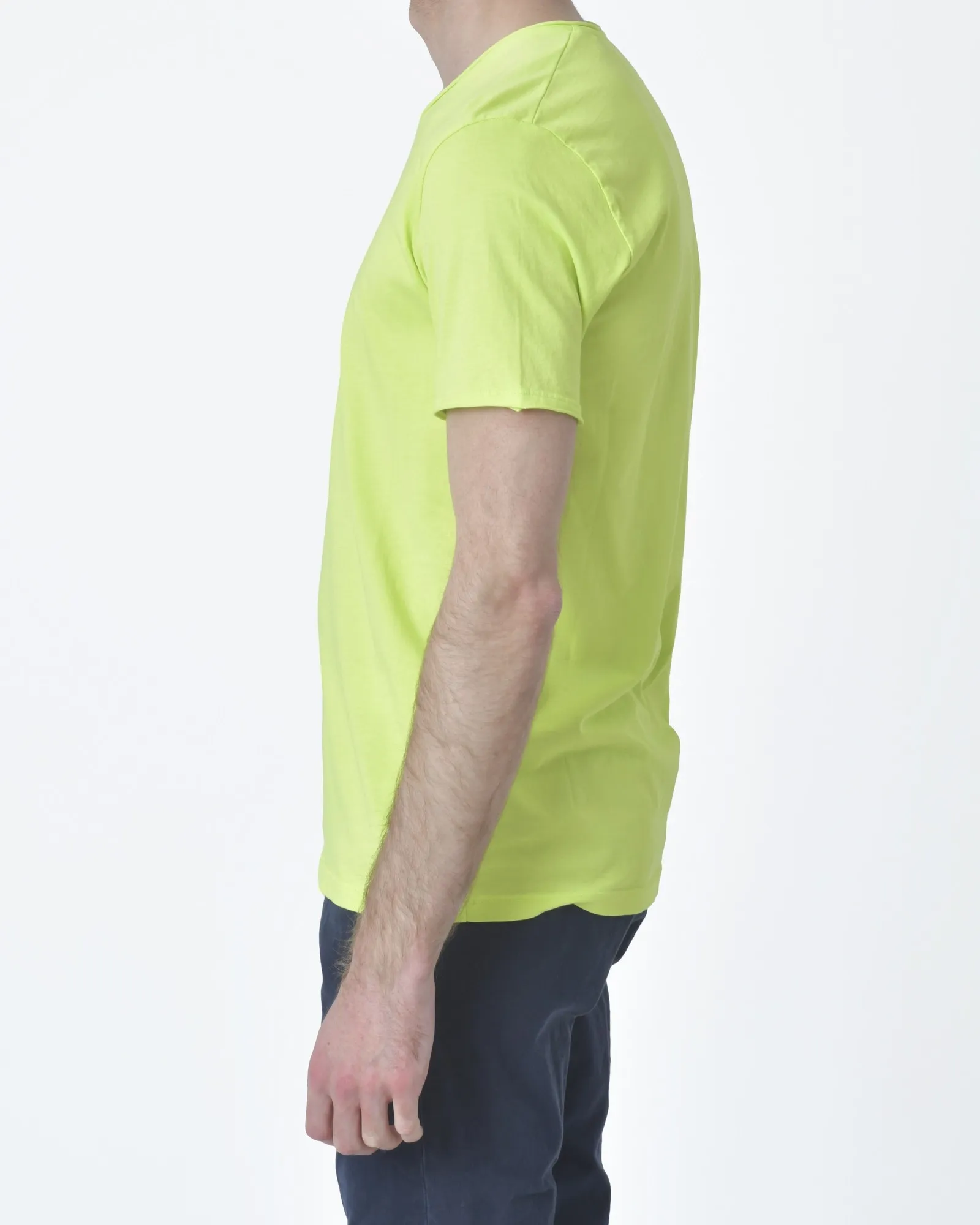 T-shirt jaune fluo Woolgroup 